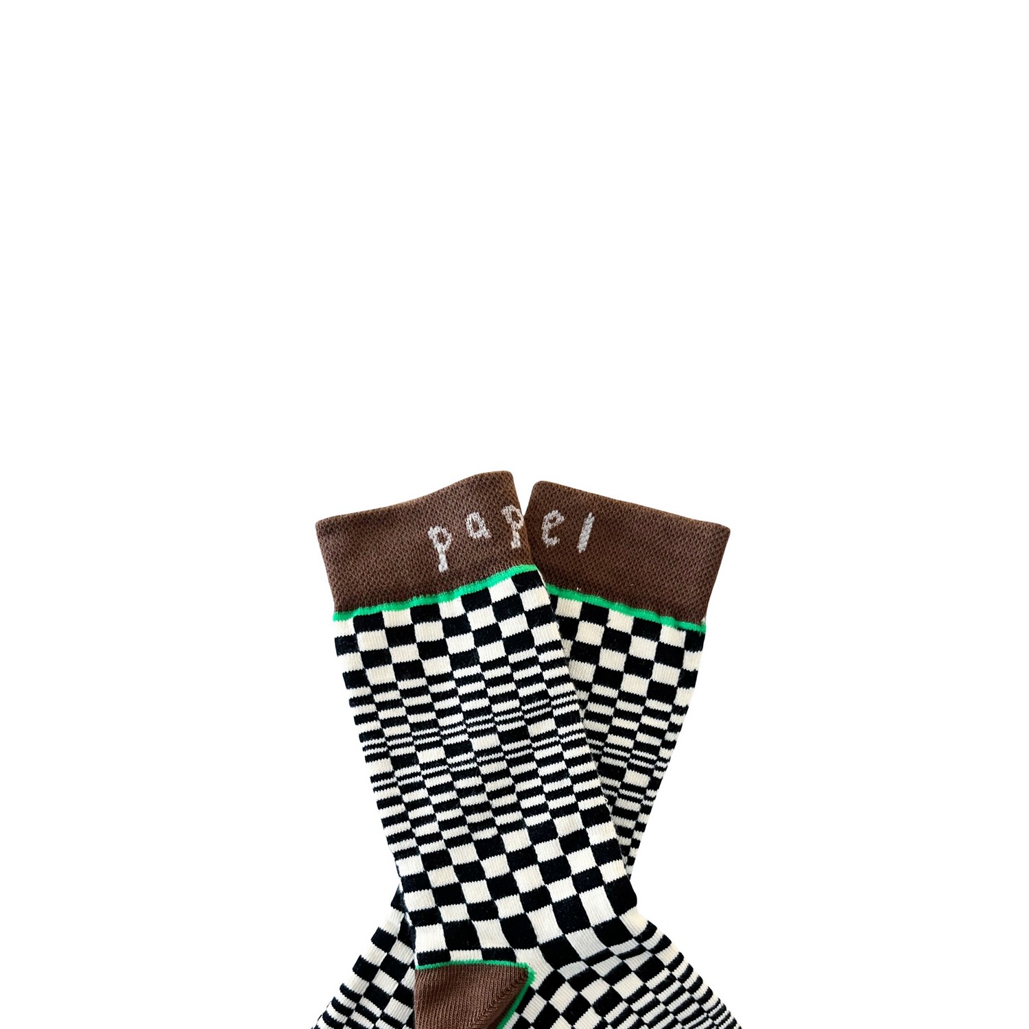 green chess socks - Image 2