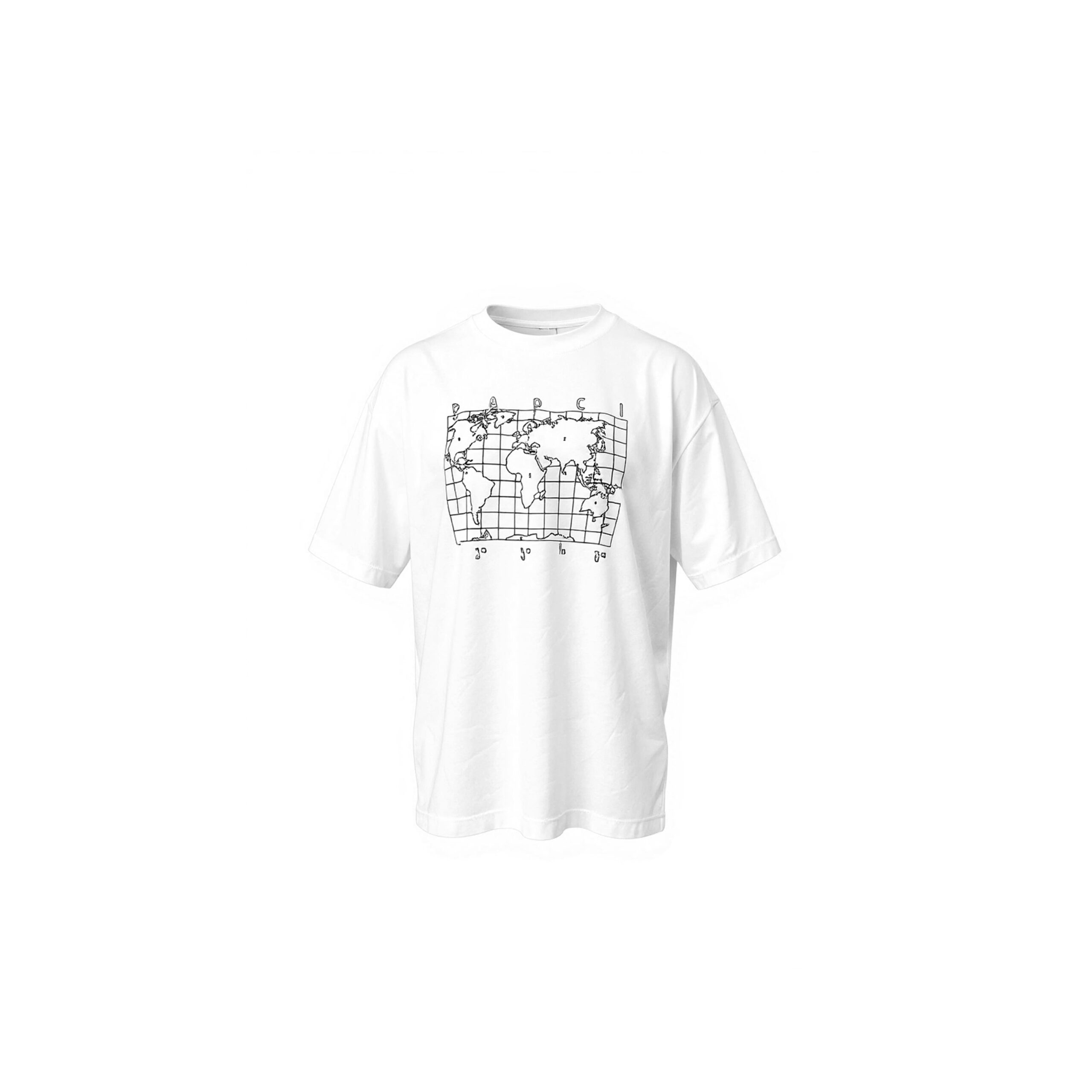 camiseta mapa