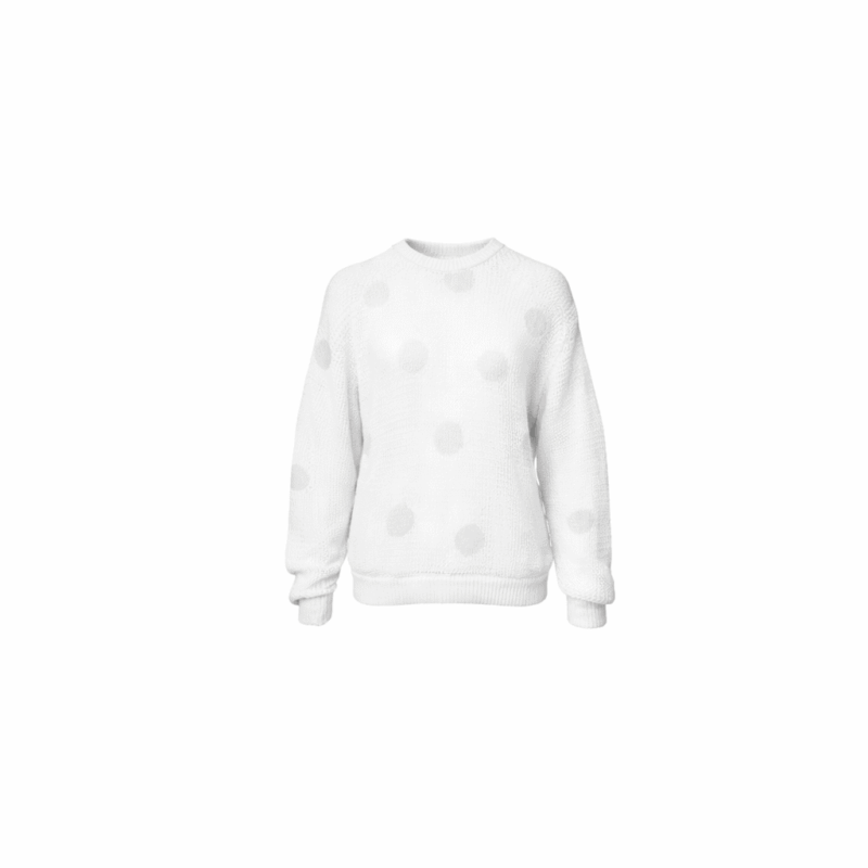 polka sweater