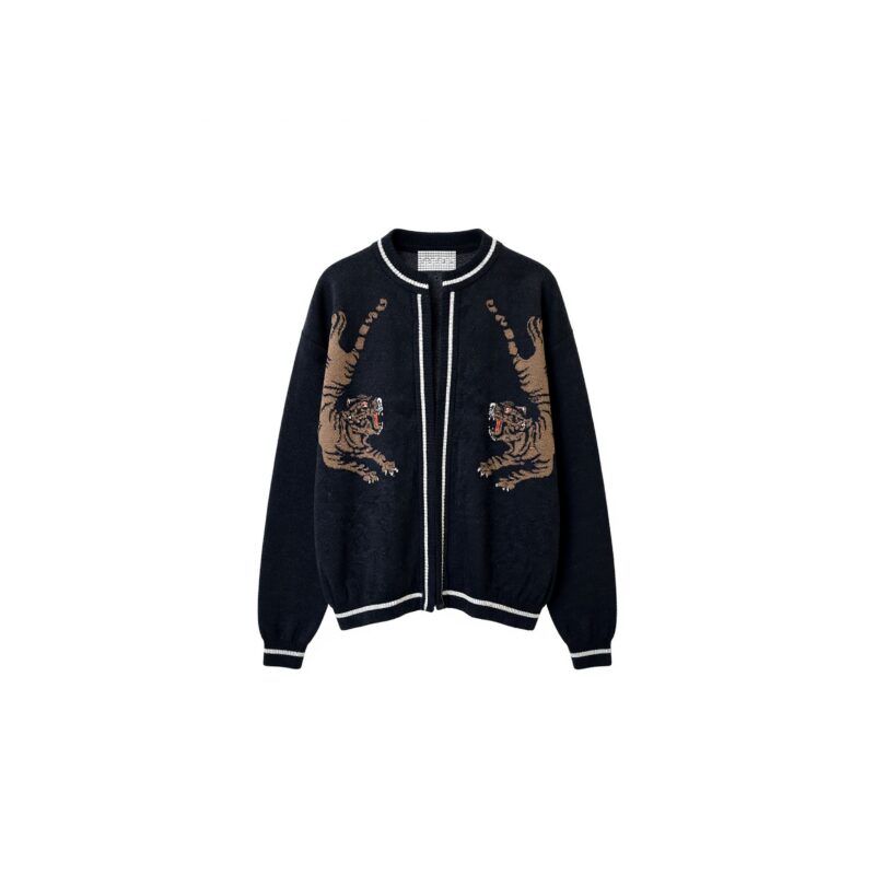 feline bomber jacket
